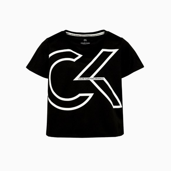 Calvin Klein Other - Girls Performance Oversized Mesh T-Shirt black Large